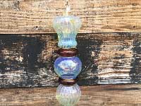Send Up Art Glass Incense Burner/アートガラスのインセンスバーナー、お香立て