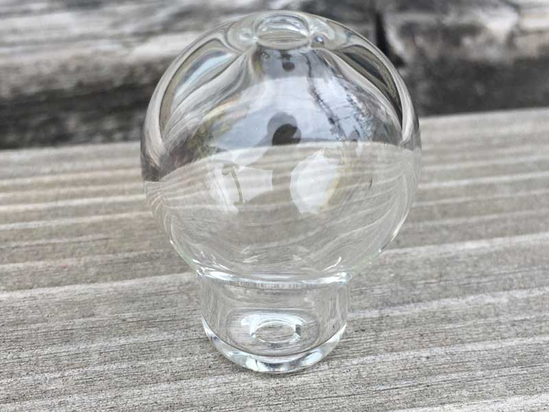 Vi Send Up Art Glass Incense HolderACase/ZhAbvA[gKX̂z_[AP[X
