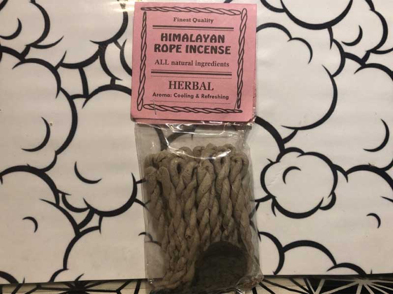 Himalayan Rope Incense/ネパール ヒマラヤン ロープ インセンス HERBAL ロープ香