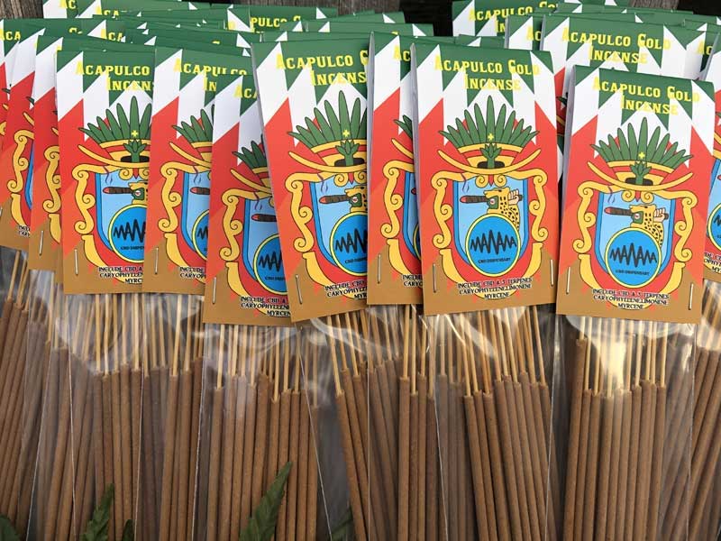 manana Acapulco Gold Incense �}�j���[�i�I���W�i�� CBD & 3 �e���y���z�� �A�J�v���R�S�[���h�̂���