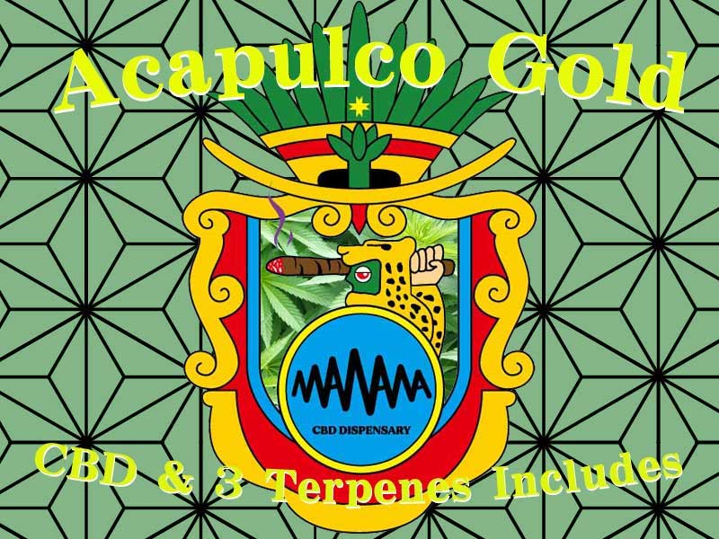 manana Acapulco Gold Incense �}�j���[�i�I���W�i�� CBD & 3 �e���y���z�� �A�J�v���R�S�[���h�̂���