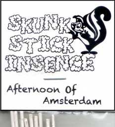 AJ̃A}̂@Skunk Stick Incense XJNXeBbNECZX Afternoon Of Amsterdam-At^k[IuEAXe_