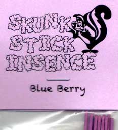 AJ̃A}̂@Skunk Stick Incense XJNXeBbNECZX Blue Berry-u[x[