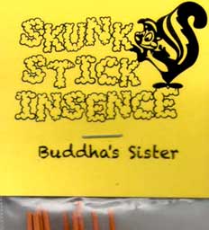 AJ̃A}̂@Skunk Stick Incense XJNXeBbNECZX@Buddha's Sister-ub_VX^[