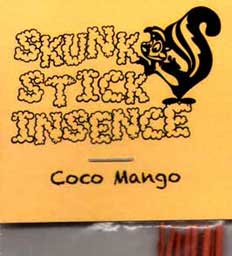 Skunk Stick Incense Coco Mango XJNXeBbNECZX̃RR}S[