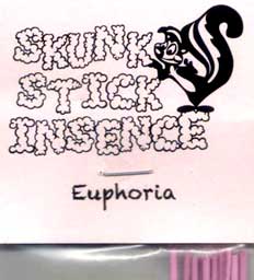 AJ̃A}̂@Skunk Stick Incense XJNXeBbNECZX@Euphoria-[tHA