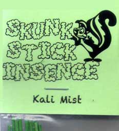 AJ̃A}̂@Skunk Stick Incense XJNXeBbNECZX Kali Mist-J~Xg