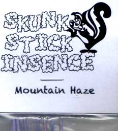AJ̃A}̂@Skunk Stick Incense XJNXeBbNECZX Mountain Haze-}EeEփCY