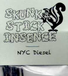 AJ̃A}̂@Skunk Stick Incense XJNXeBbNECZX NYC Diesel-j[[NVeB[fB[[