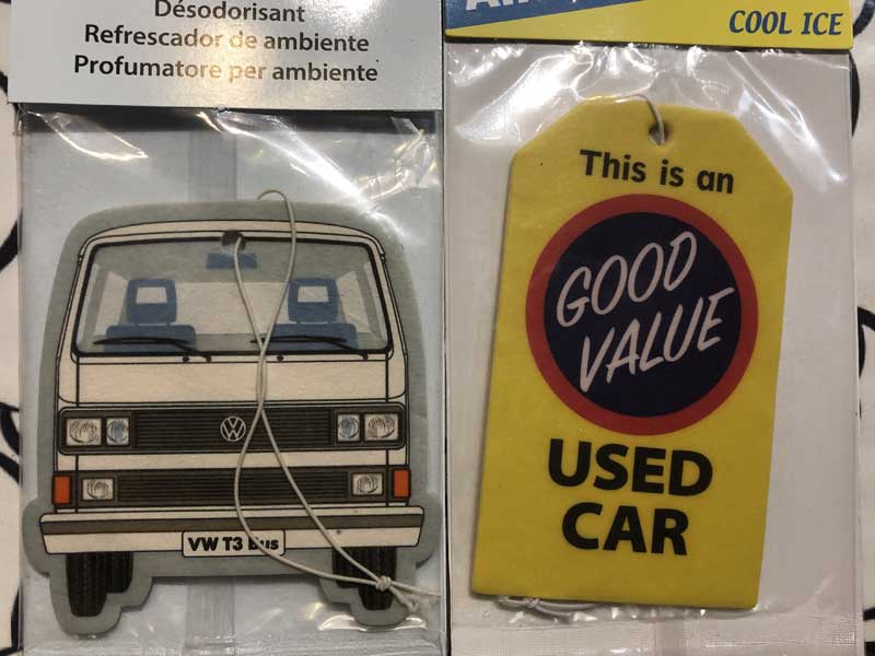 US AIR FRESHENER/Volkswagen T3 BUS�AGOOD VALUE�t�H���N�X���[�Q���̃G�A�t���b�V���i�[