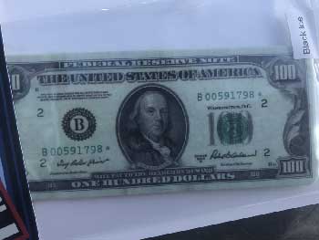 US Air Freshner/ETC/US 100 dollar