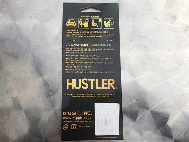 US AIR FRESHENER/HUSTLER �n�X���[�K�[�� �Z�N�V�[H�Ȃ��o�����̃G�A�t���b�V���i�[