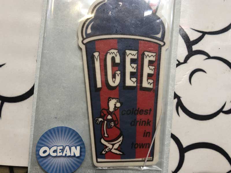 US AIR FRESHENER/ICEE/OCEAN�̍���A�A�����J�̃G�A�t���b�V���i�[�A�A�C�V�[