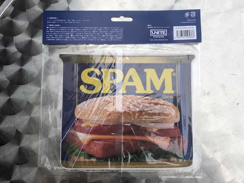 US AIR FRESHENER/SPAM CAN/TROPICAL�̍���A�A�����J�̃G�A�t���b�V���i�[�A�X�p��