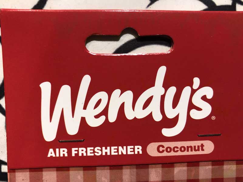 US AIR FRESHENER/Wendy's /�E�F���f�B�[�Y�̃G�A�t���b�V���i�[�o�j���A�R�R�i�b�c�A�������̍���A