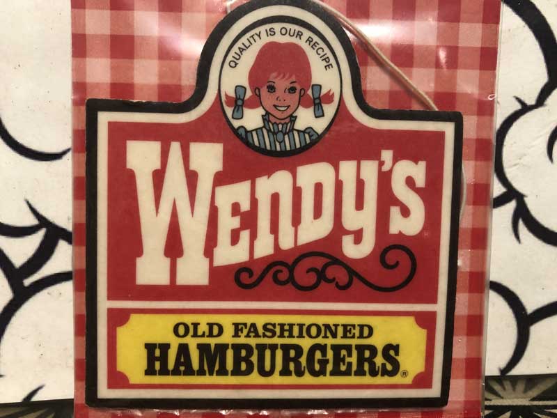 US AIR FRESHENER/Wendy's /�E�F���f�B�[�Y�̃G�A�t���b�V���i�[�o�j���A�R�R�i�b�c�A�������̍���