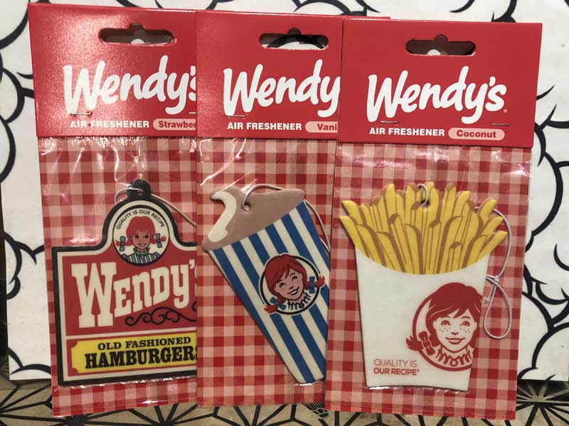 US AIR FRESHENER/Wendy's /�E�F���f�B�[�Y�̃G�A�t���b�V���i�[�o�j���A�R�R�i�b�c�A�������̍���