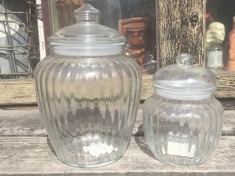 �V�i�@Anchor Hocking Optix Jar �A���J�[�z�b�L���O �W���[�A�K���X���ۑ��e��