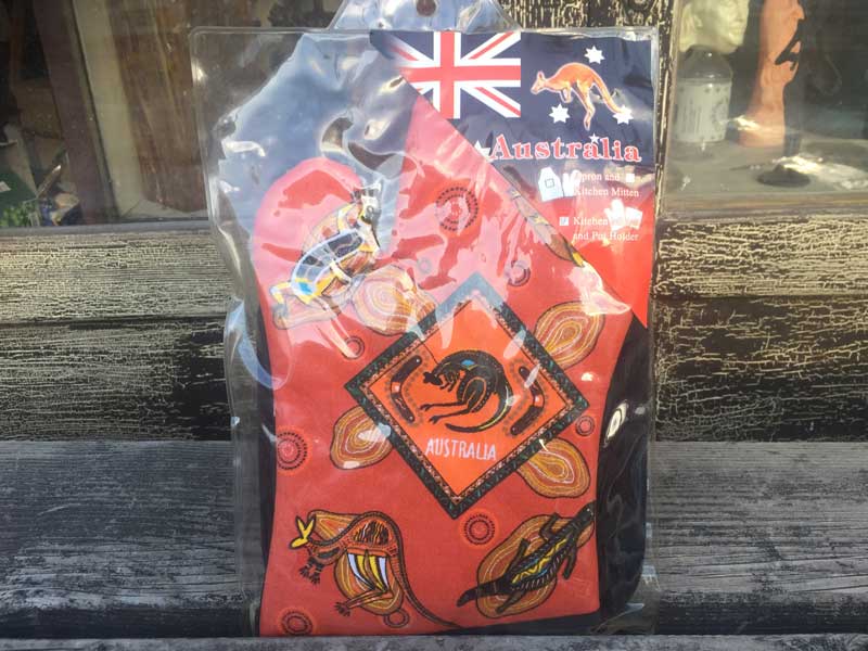 新品 AUSTRALIA オーストラリアの鍋掴み、鍋敷き、ポットホルダー