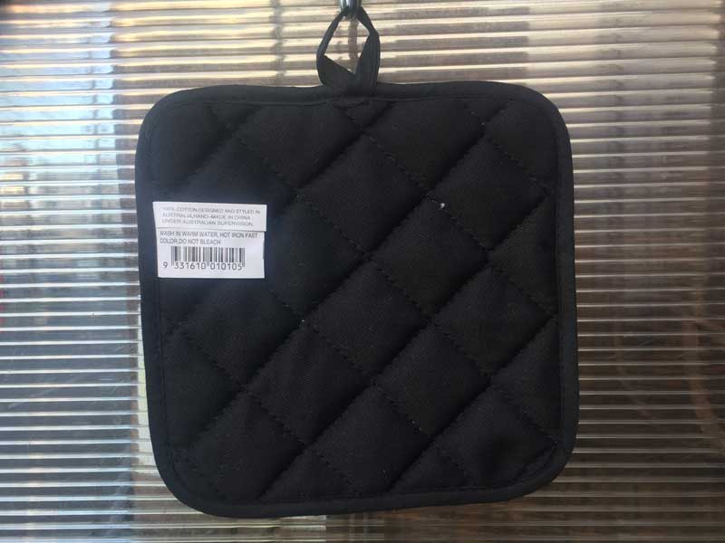 新品 AUSTRALIA オーストラリアの鍋掴み、鍋敷き、ポットホルダー