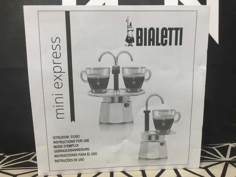 �V�i �C�^���A�� Bialetti 2cup Mini Express �r�A���b�e�B �~�j�G�N�X�v���X 2�J�b�v �G�X�v���b�\���[�J�[