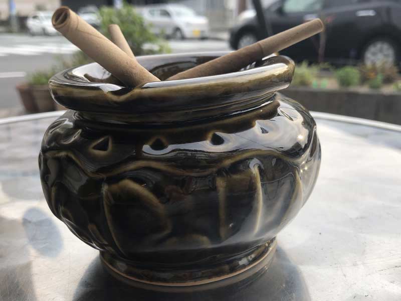 BLACK GANION �}�|�` 2023 JOTA ONE x BG Moroccan Smokeless Ceramic Ashtray �D�M