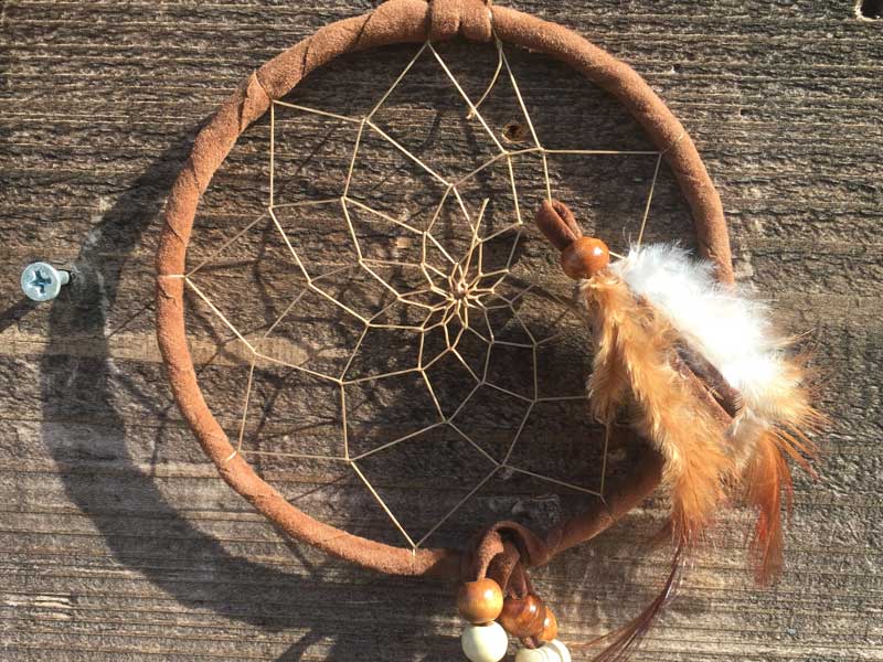 新品 カナダ・インディアン Dream Catcher、ウォールデコ用 ドリームキャッチャー