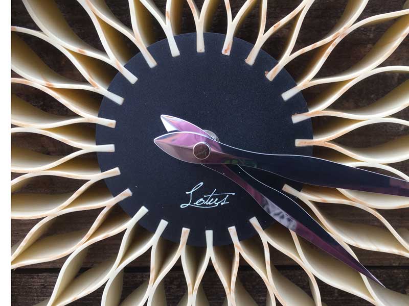 新品 Interform Leffard Clock インターフォルム ルファール ダリアの花の様な壁掛け時計