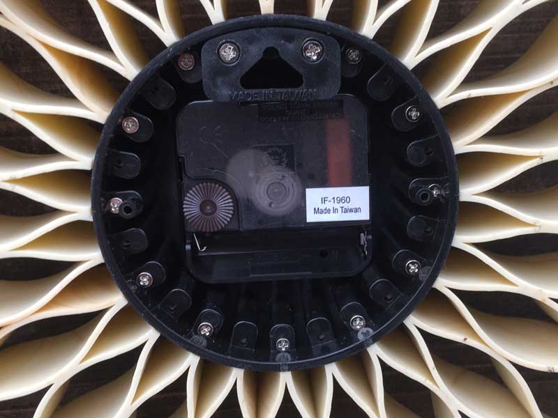 新品 Interform Leffard Clock インターフォルム ルファール ダリアの花の様な壁掛け時計