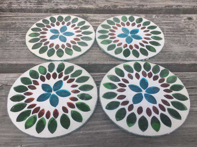 �V�i Glass Coaster�A���U�C�N�K���X�@�R�[�X�^�[4�� set