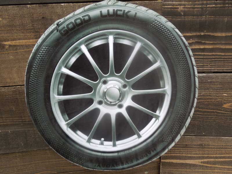 新品 デジタルプリント Car Wheel & Tire、 車のホイルとタイアのクッション