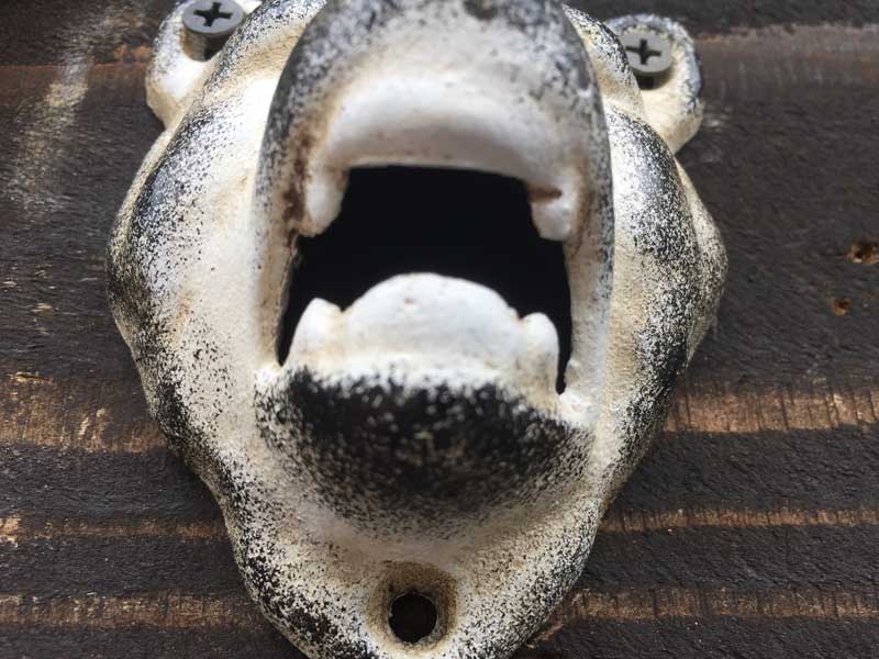 �V�i Dulton Iron Bear Bottle Opener �_���g�� �A�C�A�������̌F�̕Ǌ|�����𔲂�