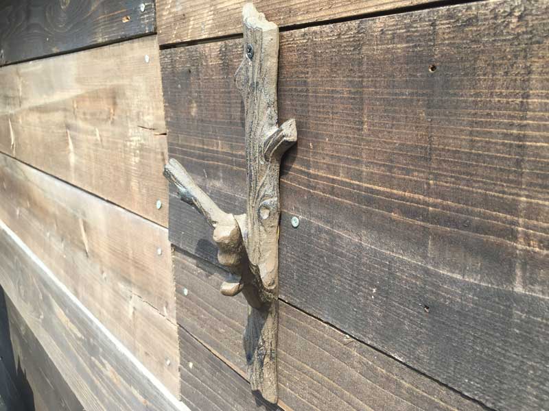 新品 DULTON 2 Branch Hook L ダルトン アイアン鋳物の木の枝モチーフのフック、ウォールデコ