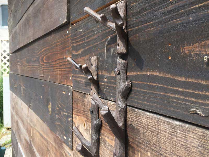 新品 DULTON 2 Branch Hook L ダルトン アイアン鋳物の木の枝モチーフのフック、ウォールデコ