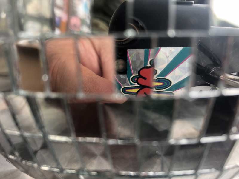 Mirror Ball ミラーボール 150mm お家でパーティーセッティングを楽しみたい方に