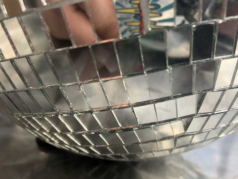 Mirror Ball ミラーボール 200mm お家でパーティーセッティングを楽しみたい方に