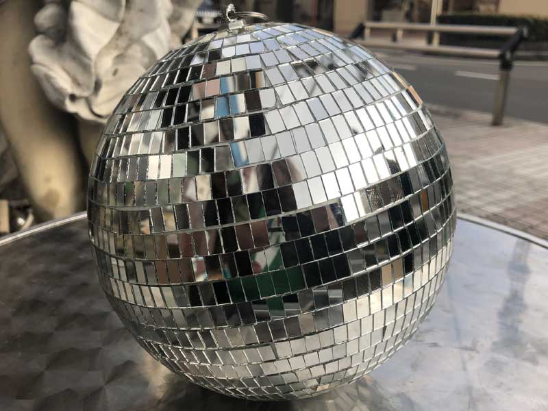 Mirror Ball ミラーボール 200mm お家でパーティーセッティングを楽しみたい方に