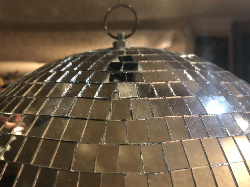 Mirror Ball ミラーボール 300mm お家でパーティーセッティングを楽しみたい方に