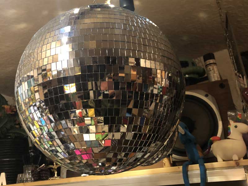 Mirror Ball ミラーボール 300mm お家でパーティーセッティングを楽しみたい方に
