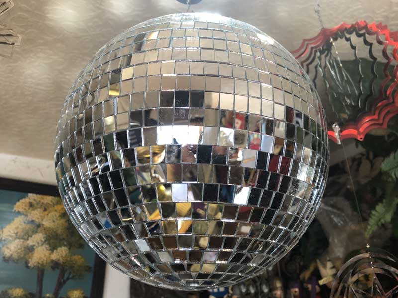 Mirror Ball ミラーボール 250mm お家でパーティーセッティングを楽しみたい方に