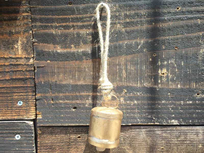 新品 Posh Living Iron Cow Bell ポッシュリビング アイアン製のカウベル