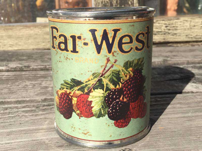 新品 Deadstock Retro Tin Can、アメリカン レトロなブリキ缶