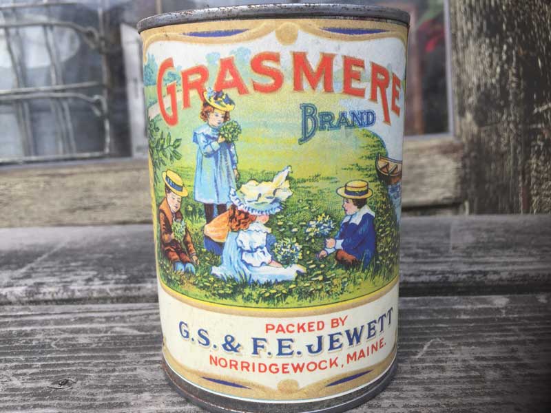 新品 Deadstock Retro Tin Can、アメリカン レトロなブリキ缶