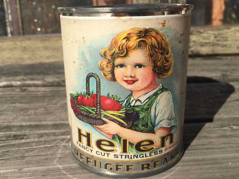 新品 Deadstock Retro Tin Can、アメリカン レトロなブリキ缶