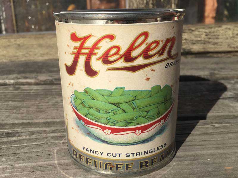 新品 Deadstock Retro Tin Can、アメリカン レトロなブリキ缶