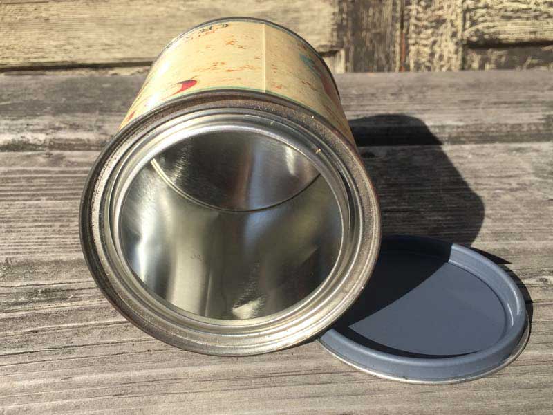 新品 Deadstock Retro Tin Can、アメリカン レトロなブリキ缶