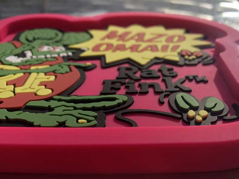 Rubber Tray、ラバー製 トレイ、Ran Fink、ラットフィンク、小物入れ、小銭入れ、ローリングトレイ