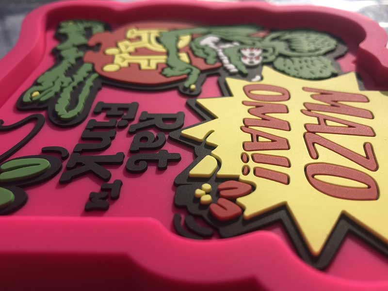 Rubber Tray、ラバー製 トレイ、Ran Fink、ラットフィンク、小物入れ、小銭入れ、ローリングトレイ