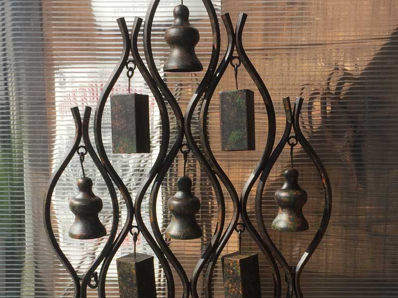 �V�i Antique���H Spice PATINA IRON WALL DECO BELL�A�V�����f���A�݂����ȃf�R���[�V���� �x��