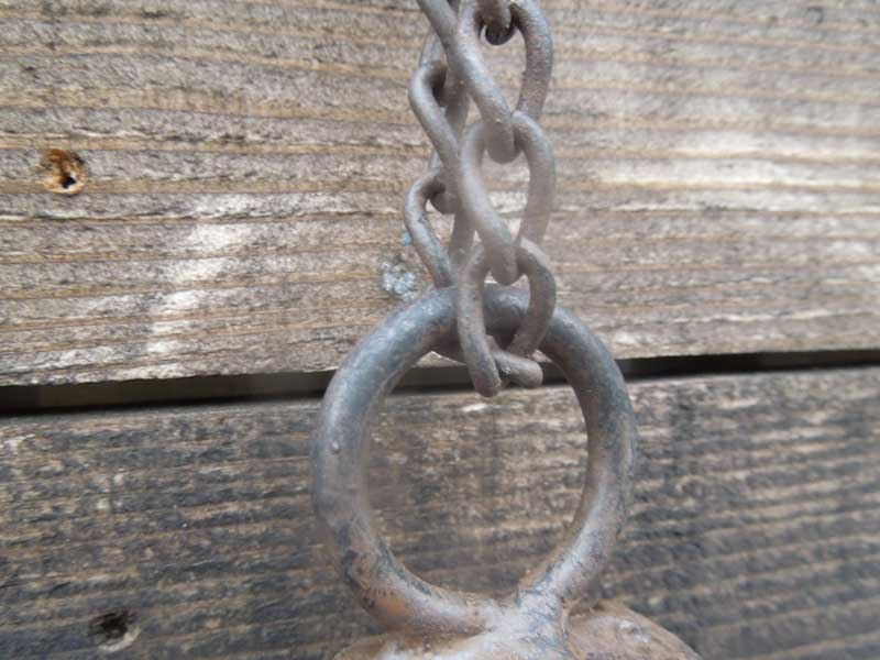 新品 Spice Antique加工のTools Iron Hook、ツールズアイアン フック、重量感のあるチェーン付きフック